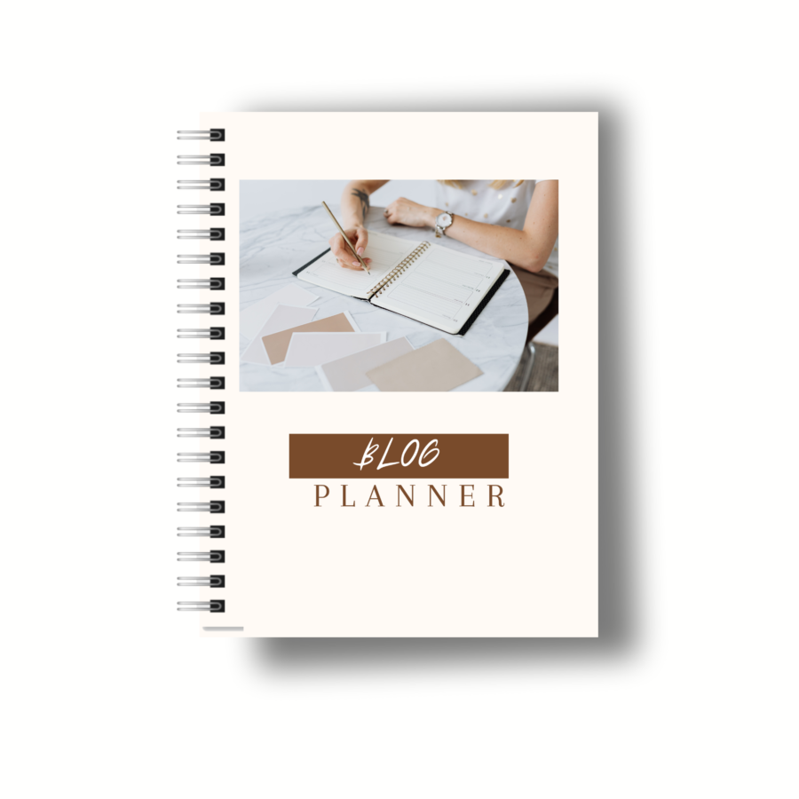 Practical printable blog planner