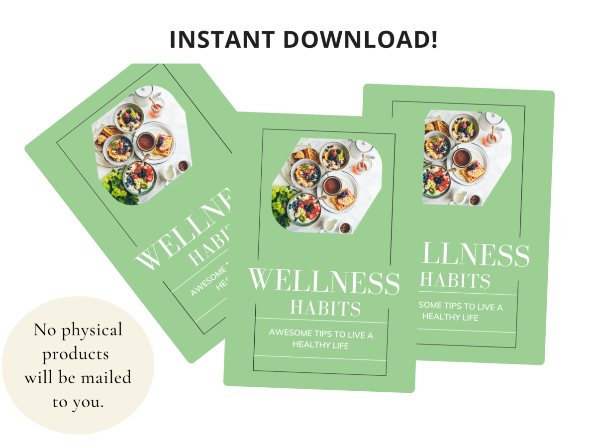 Wellness habits ebook